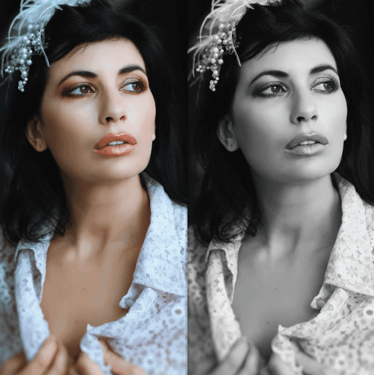 Make Photo Black and White