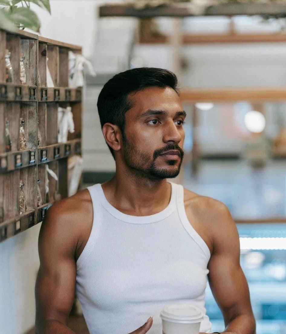 AI gender swap filter after transformation - full body photo after male to female transformation