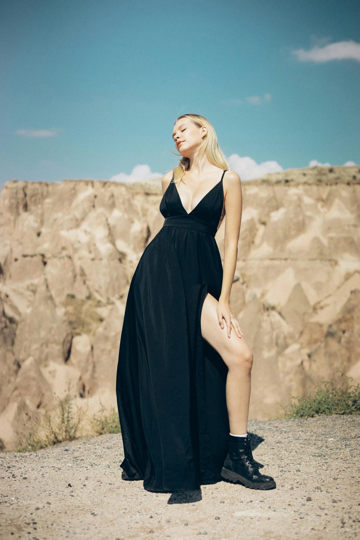 AI color inverter before photo - outdoor photo before color reversing transformation