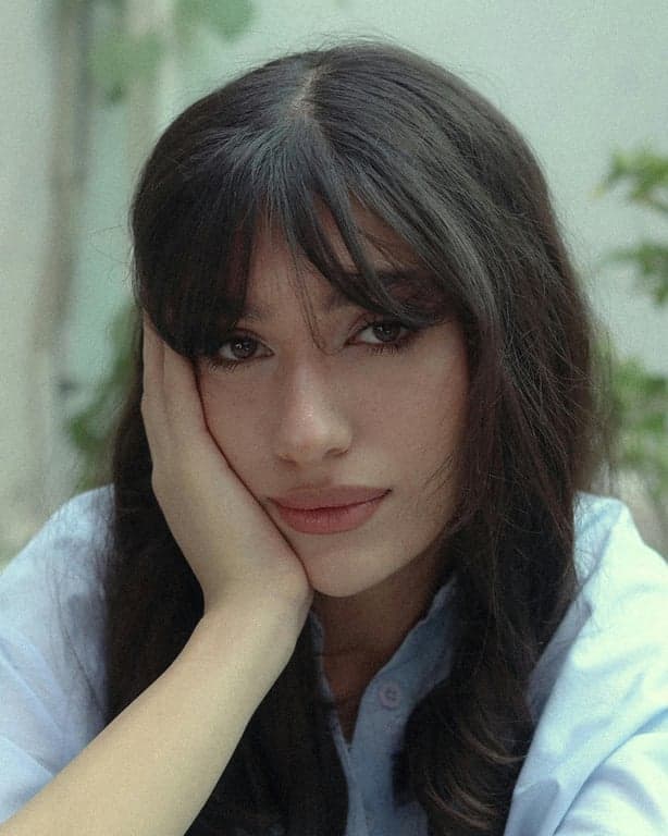 AI blemish remover after transformation - close up photo with blemishes removed