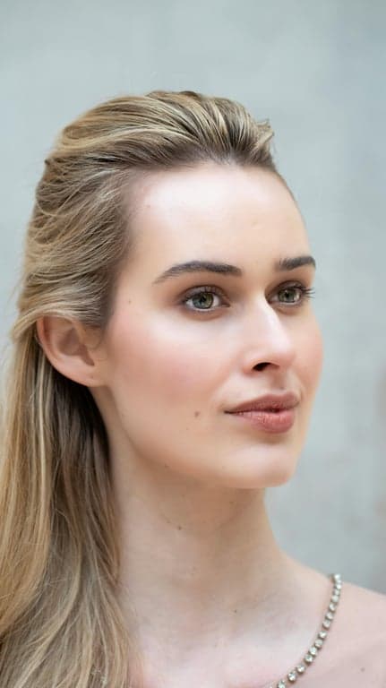 AI tan skin filter before photo - creative photo before bronzed skin effect