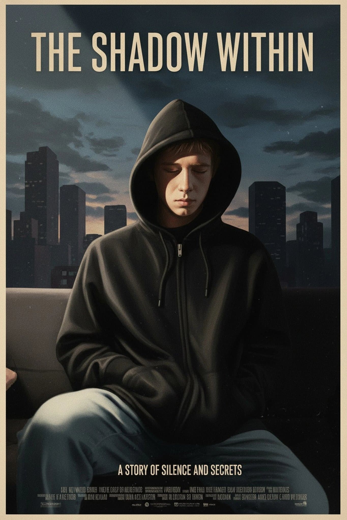 AI movie poster maker after transformation - outdoor photo turned into fantasy movie design