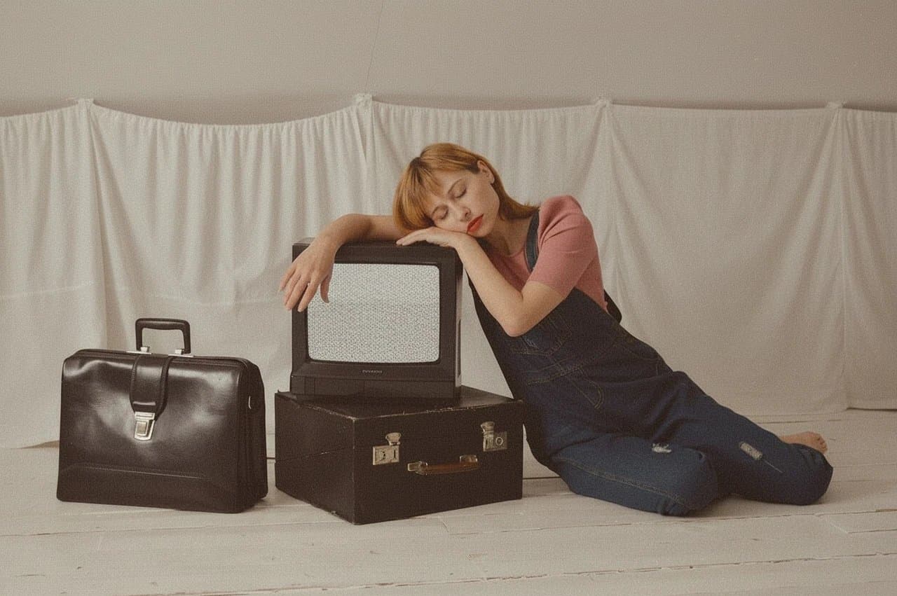 AI bold glamour filter after transformation - casual portrait transformed with dramatic glam effect