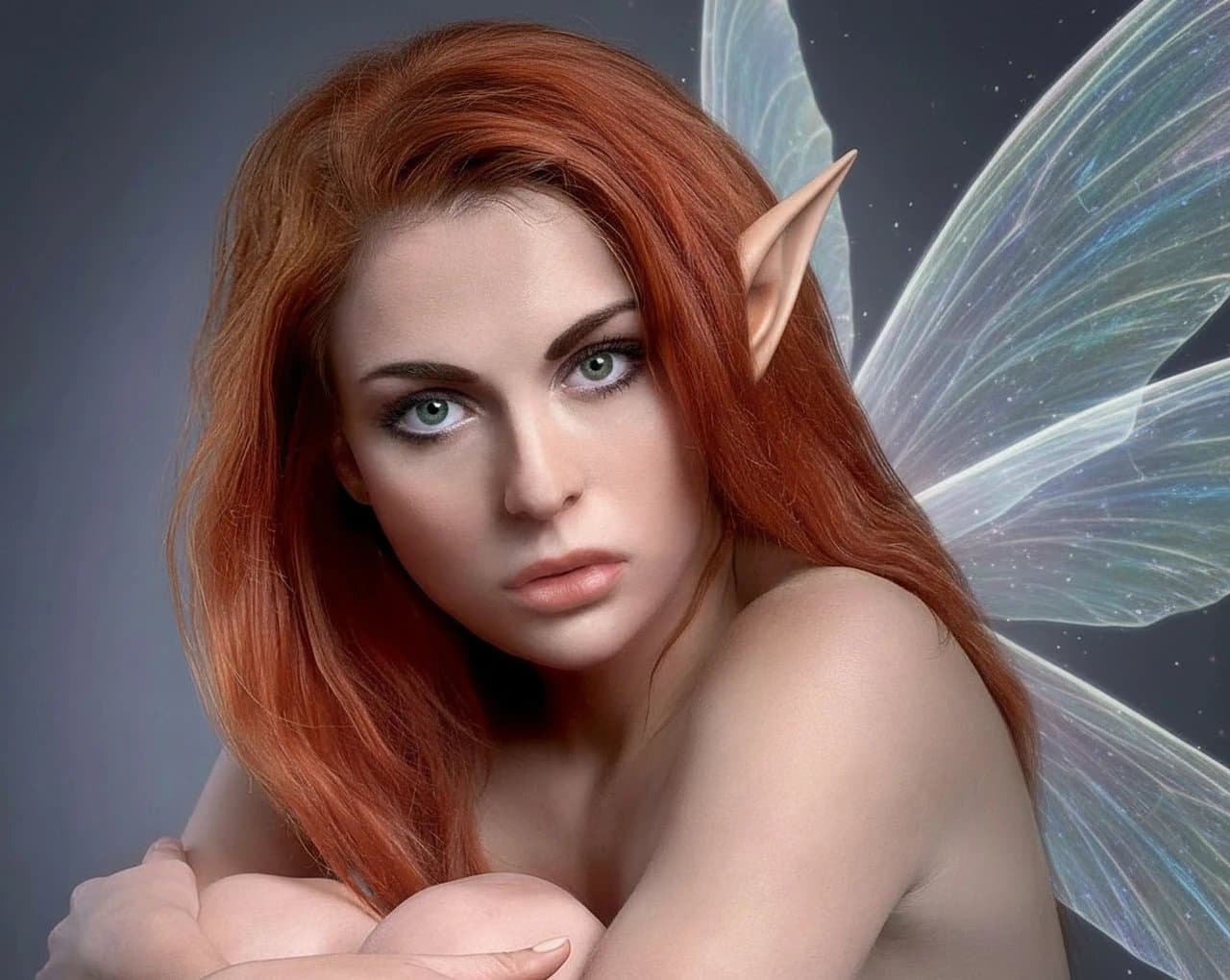 AI fantasy art filter after transformation - image stylized with magical lighting and scenery