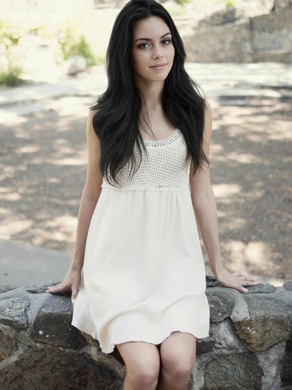 a portrait of a person edited to display black hair with realistic shine and dimensional depth