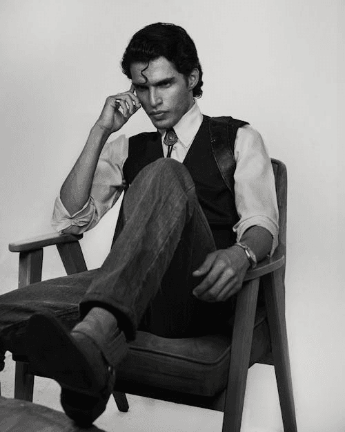 Vogue Cover filter before photo - neutral portrait before transformation