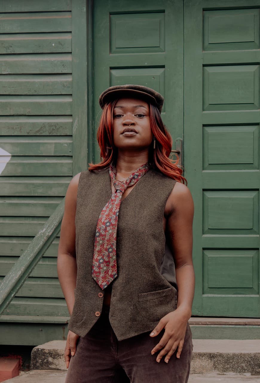 AI brighten image filter before photo - selfie before AI brighten image filter applied