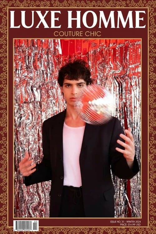 Vogue Cover filter after transformation - portrait with luxury couture editorial styling