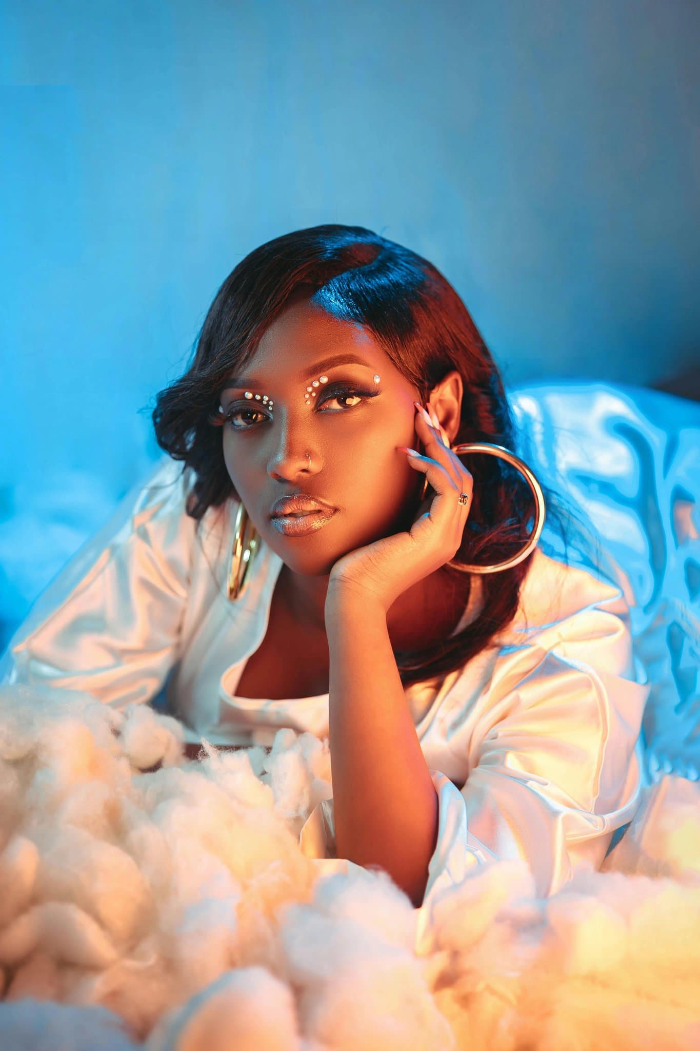 AI zombie filter before photo - full body photo before horror makeup simulation