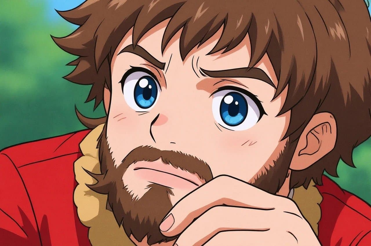 AI chibi maker after transformation - outdoor photo rendered into cartoon chibi style