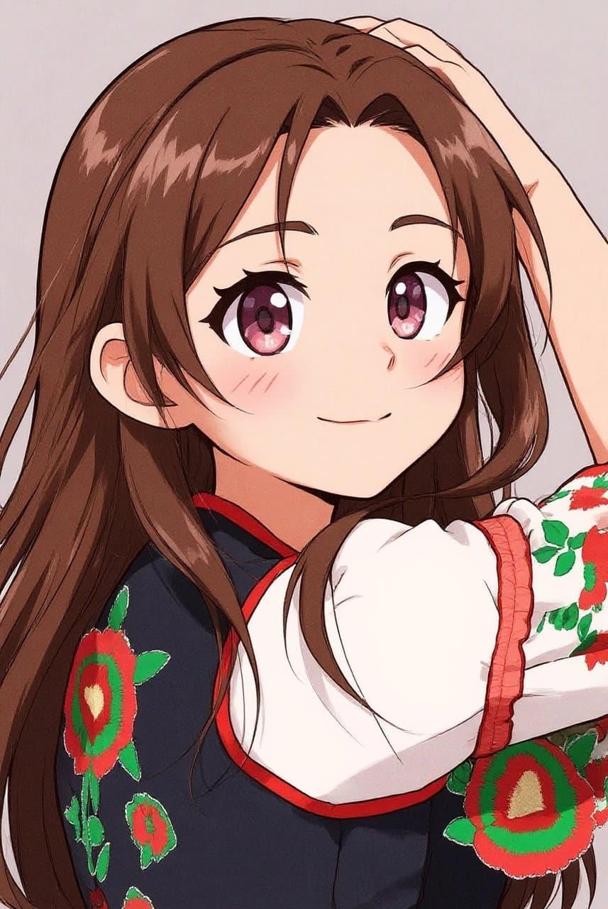 AI chibi maker after transformation - influencer photo transformed into small chibi avatar