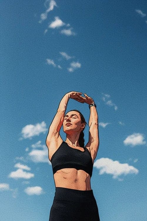 Photo to illustration after transformation - portrait turned into comic-style illustration