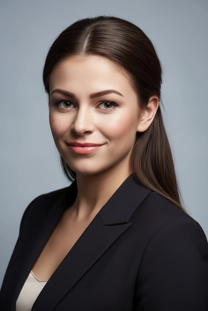 AI portrait generator after transformation - outdoor portrait stylized with soft artistic tone