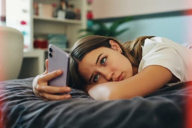 Retro filter after transformation - indoor portrait showing faded film-inspired tones