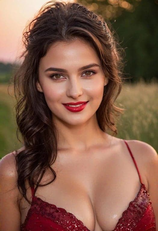 AI piercing filter before photo - portrait with no piercings visible