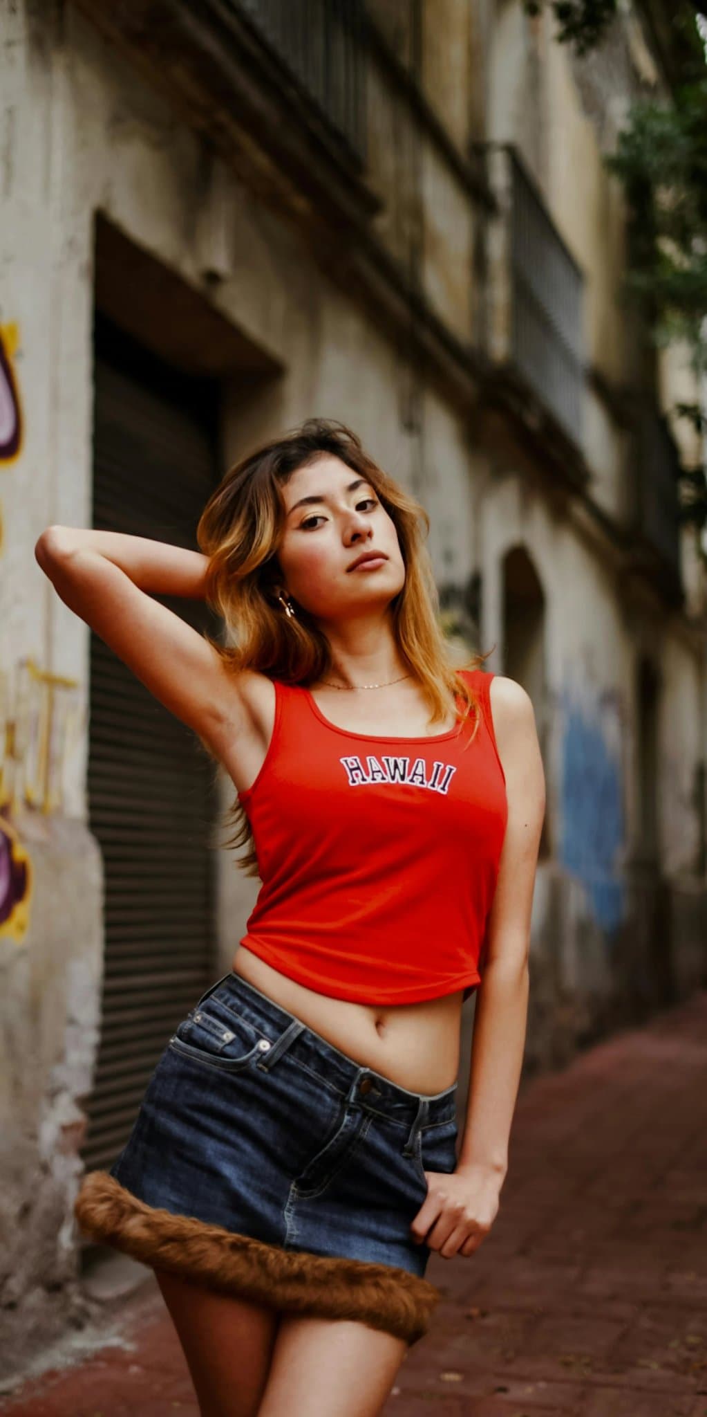 AI filter before photo - studio photo before digital AI styling