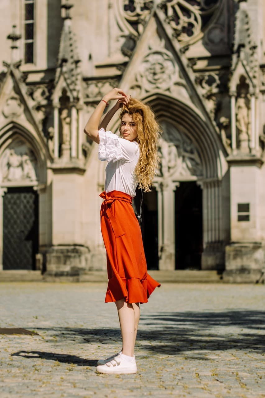 AI photo to 3D model filter before photo - full body photo before virtual model generation