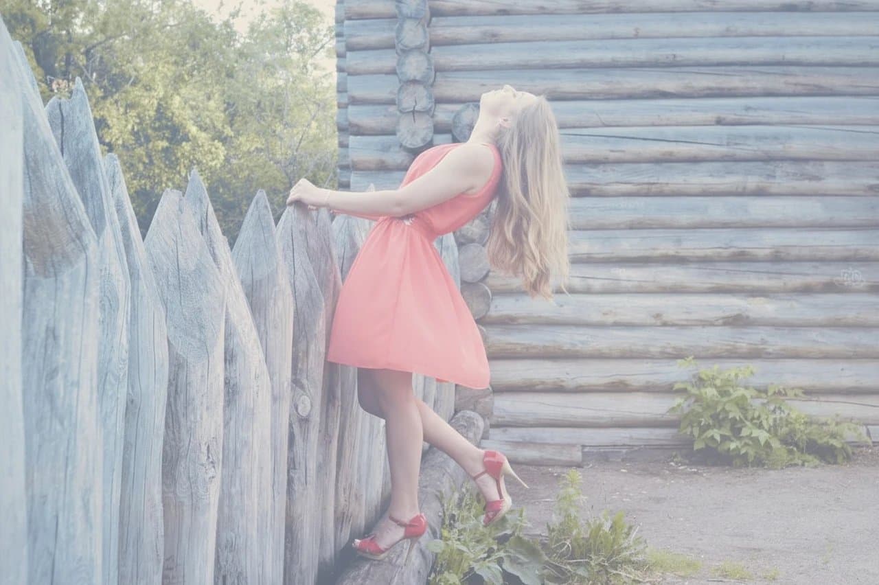 AI aesthetic filter after transformation - influencer photo transformed with soft aesthetic palette