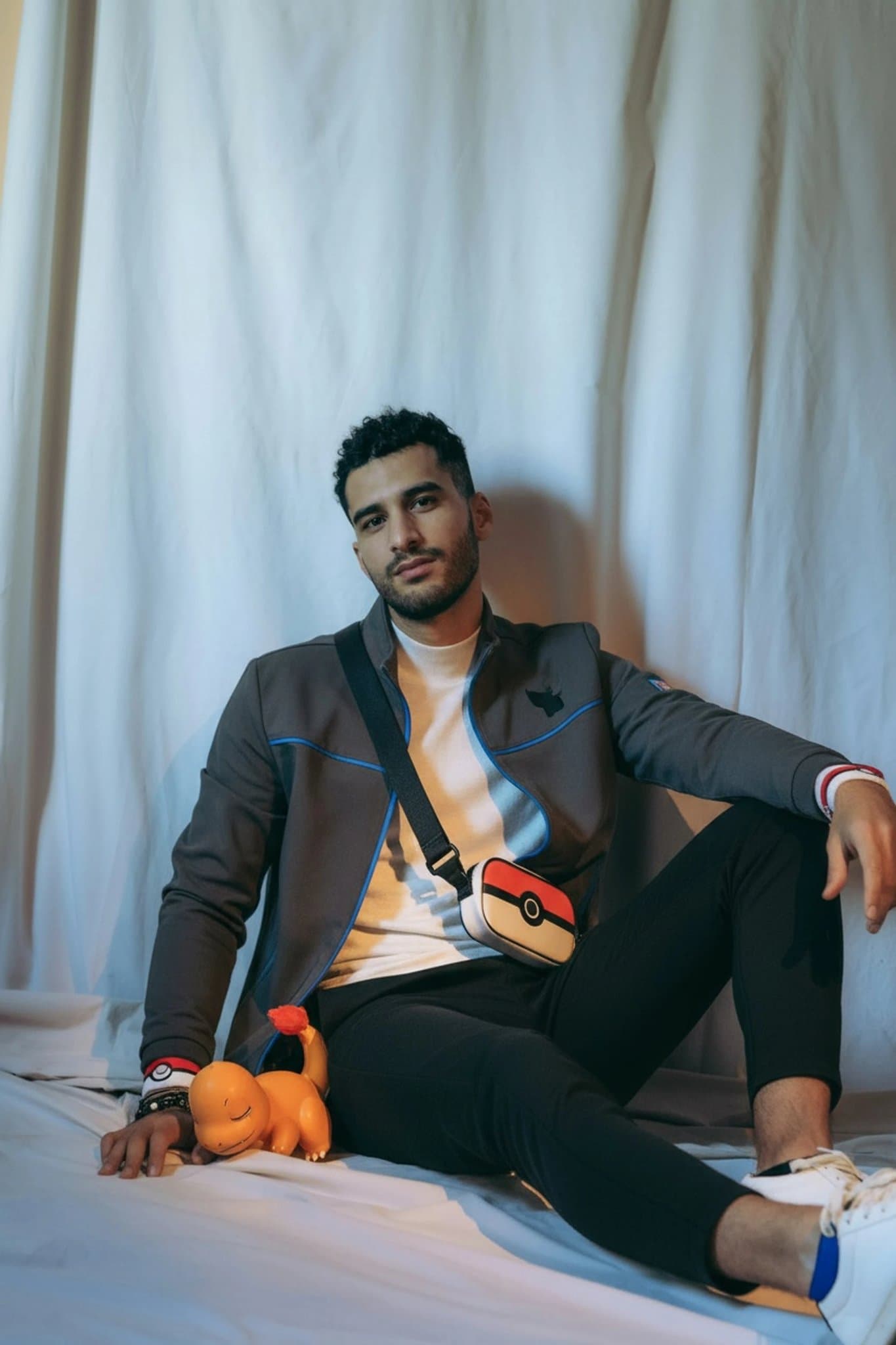 AI Pokémon trainer filter after transformation - creative portrait stylized as fantasy game trainer