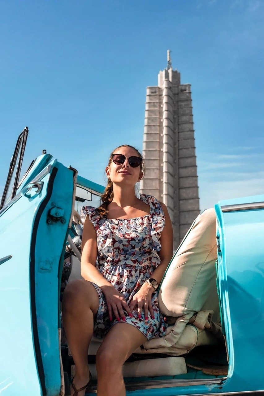 AI coquette outfits filter before photo - casual portrait before romantic fashion transformation