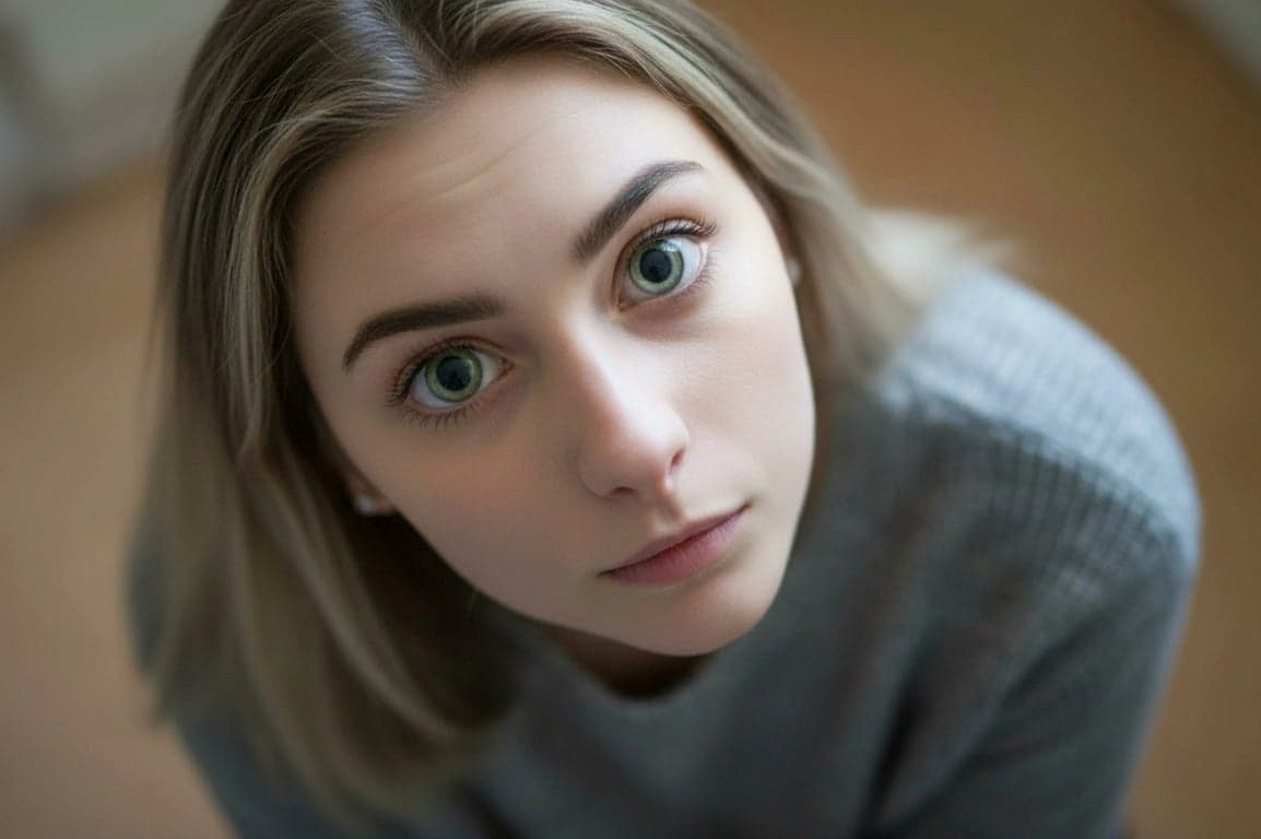 ai pet to human after – a woman inspired by the tabby cat’s features