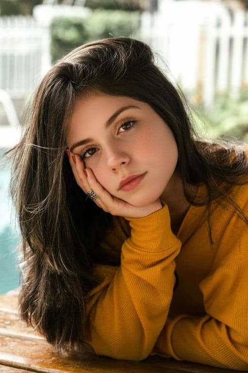 a portrait of a woman with a quick-fix eye bag removal, efficiently reducing puffiness and shadows for an instant refreshed appearance