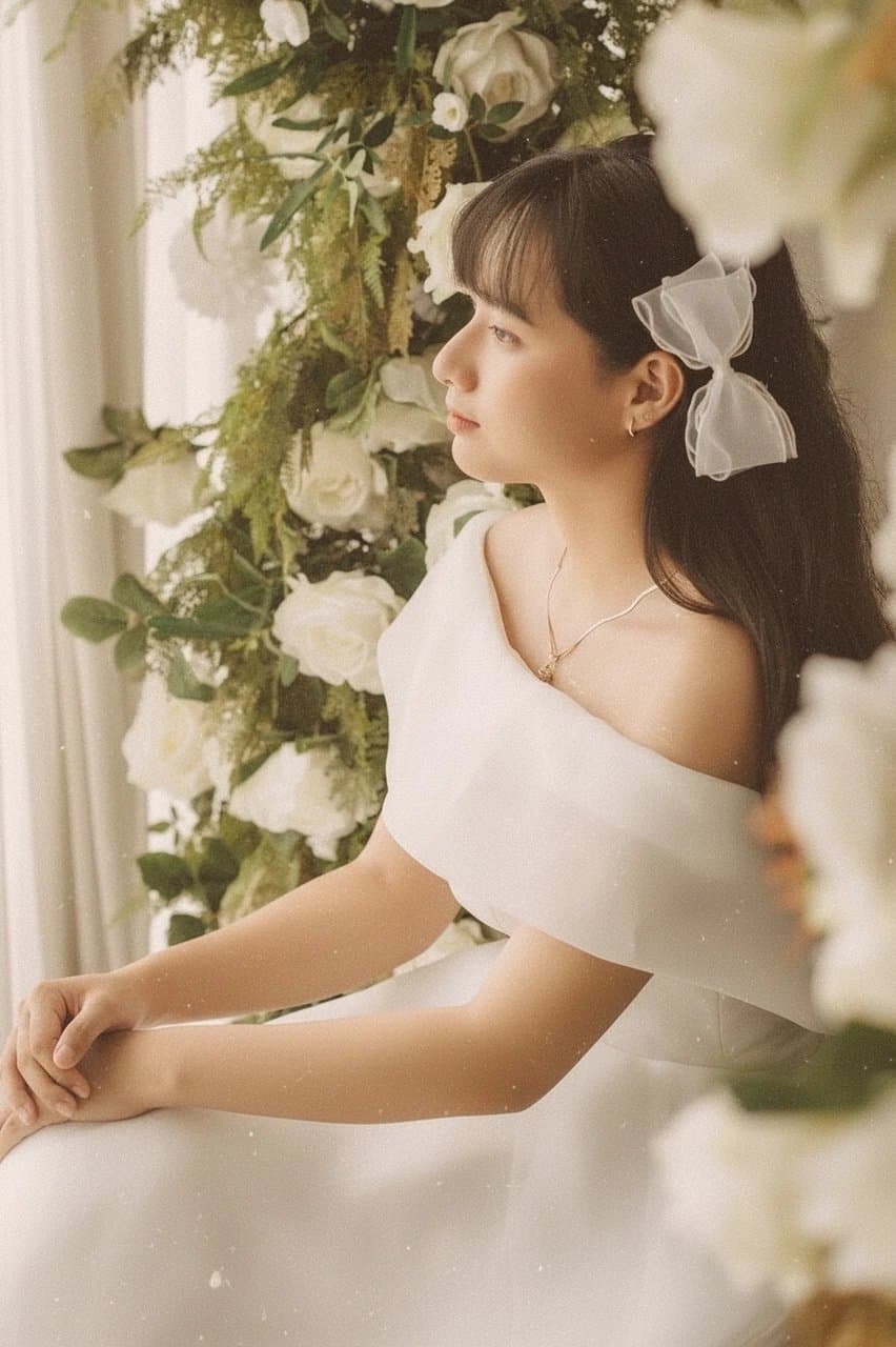 AI 90s filter after transformation - influencer photo transformed into retro film look