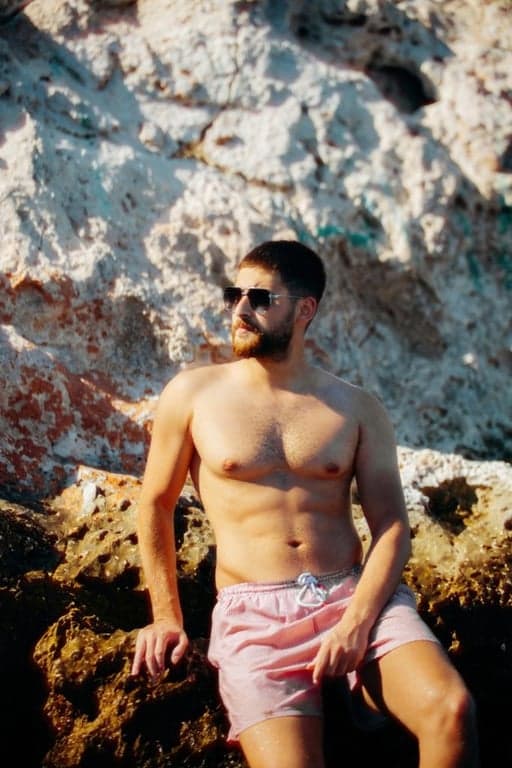 AI muscle filter after transformation - physique enhanced with virtual muscles